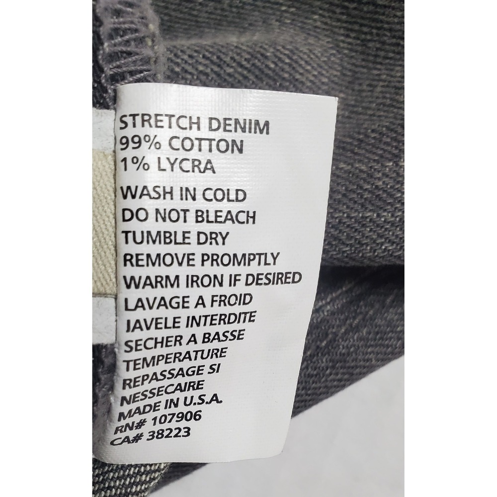 Hudson Fine Tailored Jeans Gray Wash Women's Size 29 Low Rise Denim - Picture 12 of 15